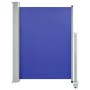 Toldo lateral retráctil de jardín azul 100x300 cm de vidaXL, Sombrillas - Ref: Foro24-48341, Precio: 62,79 €, Descuento: %