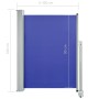 Einziehbare blaue Gartenmarkise 100x300 cm von vidaXL, Sonnenschirme - Ref: Foro24-48341, Preis: 57,17 €, Rabatt: %