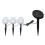 LED-Gartenkugellampen, Anker und Solarpanels, 3 Stück von vidaXL, Außenbeleuchtung - Ref: Foro24-40870, Preis: 29,40 €, Rabat...