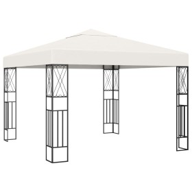 Pavillon aus cremefarbenem Stoff 3x3 m von vidaXL, Zelte und Pavillons - Ref: Foro24-48005, Preis: 235,90 €, Rabatt: %