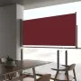 Retractable red garden side awning 60x300 cm by vidaXL, Umbrellas - Ref: Foro24-48357, Price: 59,86 €, Discount: %