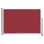 Retractable red garden side awning 60x300 cm by vidaXL, Umbrellas - Ref: Foro24-48357, Price: 59,86 €, Discount: %
