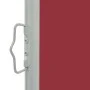 Toldo lateral retráctil de jardín rojo 80x300 cm de vidaXL, Sombrillas - Ref: Foro24-48363, Precio: 59,00 €, Descuento: %