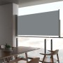 Toldo lateral retráctil de jardín gris 60x300 cm de vidaXL, Sombrillas - Ref: Foro24-48354, Precio: 49,37 €, Descuento: %