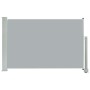 Toldo lateral retráctil de jardín gris 60x300 cm de vidaXL, Sombrillas - Ref: Foro24-48354, Precio: 49,37 €, Descuento: %