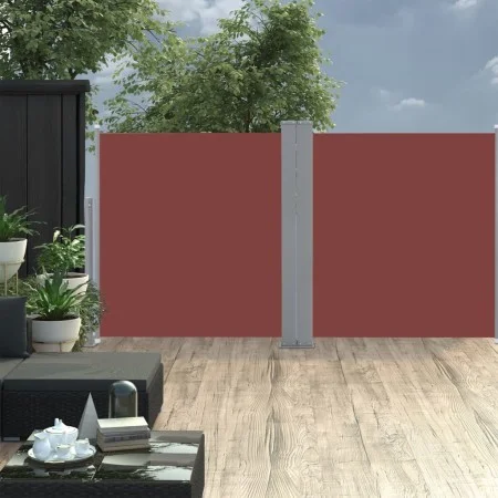 Braune einziehbare Seitenmarkise 120x600 cm von vidaXL, Sonnenschirme - Ref: Foro24-48451, Preis: 64,78 €, Rabatt: %