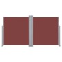 Retractable brown side awning 120x600 cm by vidaXL, Umbrellas - Ref: Foro24-48451, Price: 88,15 €, Discount: %
