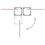 Toldo lateral retráctil marrón 120x600 cm de vidaXL, Sombrillas - Ref: Foro24-48451, Precio: 64,78 €, Descuento: %