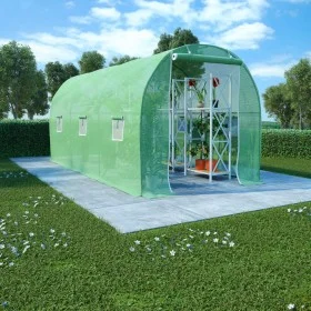 Invernadero 9 m² 4,5x2x2 m de vidaXL, Invernaderos - Ref: Foro24-48165, Precio: 147,14 €, Descuento: %
