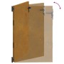 Puerta de jardín acero corten 85x125 cm