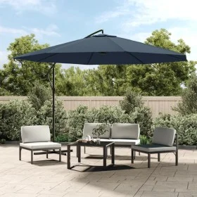 Cantilever parasol 3.5 m blue by vidaXL, Umbrellas - Ref: Foro24-42198, Price: 126,60 €, Discount: %