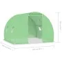 Gewächshaus 6 m² 3x2x2 m von vidaXL, Gewächshäuser - Ref: Foro24-48158, Preis: 126,45 €, Rabatt: %