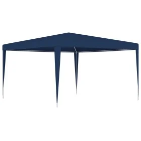 Carpa de celebraciones azul 4x4 m de vidaXL, Carpas y cenadores - Ref: Foro24-48503, Precio: 93,22 €, Descuento: %