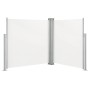 Cream-colored retractable side awning 140x600 cm by vidaXL, Umbrellas - Ref: Foro24-48455, Price: 91,50 €, Discount: %