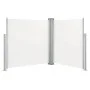 Toldo lateral retráctil color crema 140x600 cm de vidaXL, Sombrillas - Ref: Foro24-48455, Precio: 67,12 €, Descuento: %