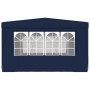 Professionelles Partyzelt mit blauen Wänden 90 g/m² 4x4 m von vidaXL, Zelte und Pavillons - Ref: Foro24-48526, Preis: 117,91 ...