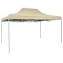 Carpa pleglable Pop-up 3x4,5 m blanco crema