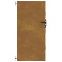 Puerta de jardín acero corten 85x175 cm