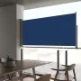 Retractable side garden awning blue 60x300 cm by vidaXL, Umbrellas - Ref: Foro24-48356, Price: 50,34 €, Discount: %