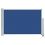 Retractable side garden awning blue 60x300 cm by vidaXL, Umbrellas - Ref: Foro24-48356, Price: 50,34 €, Discount: %