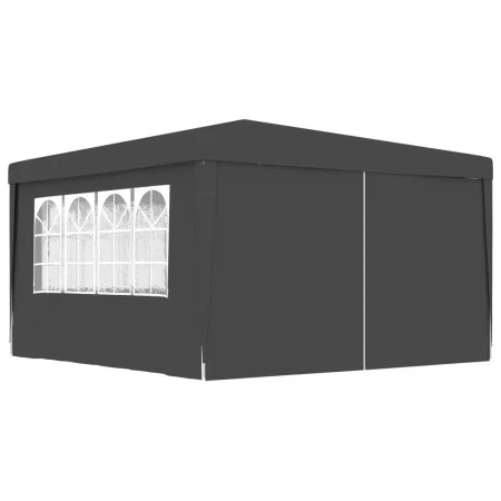 Carpa profesional para fiestas con paredes gris 90 g/m² 4x4 m de vidaXL, Carpas y cenadores - Ref: Foro24-48535, Precio: 138,...