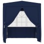 Professionelles Partyzelt mit blauen Wänden 90 g/m² 2,5x2,5 m von vidaXL, Zelte und Pavillons - Ref: Foro24-48519, Preis: 69,...