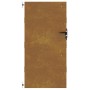 Puerta de jardín acero corten 85x200 cm