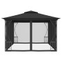 Pavillon mit anthrazitgrauen Netzen 300x400x265 cm von vidaXL, Zelte und Pavillons - Ref: Foro24-48598, Preis: 326,78 €, Raba...