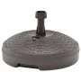 Mit Sand/Wasser befüllbarer Sonnenschirmständer aus Kunststoff-Rattan 20 L von vidaXL, Schirmständer - Ref: Foro24-48770, Pre...