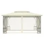 Cream-colored gazebo with nets 300x400x265 cm by vidaXL, Tents and gazebos - Ref: Foro24-48596, Price: 355,63 €, Discount: %