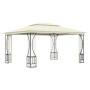 Cream-colored gazebo with nets 300x400x265 cm by vidaXL, Tents and gazebos - Ref: Foro24-48596, Price: 362,31 €, Discount: %