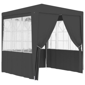 Professionelles Partyzelt mit grauen Wänden 90 g/m² 2,5x2,5 m von vidaXL, Zelte und Pavillons - Ref: Foro24-48533, Preis: 76,...