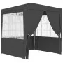Professional party tent with gray walls 90 g/m² 2.5x2.5 m by vidaXL, Tents and gazebos - Ref: Foro24-48533, Price: 79,41 €, D...