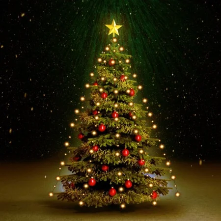Christmas tree light network with 180 LEDs 180 cm by vidaXL, Hoses and string lights - Ref: Foro24-50699, Price: 31,36 €, Dis...