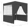 Professional party tent with gray walls 90 g/m² 2.5x2.5 m by vidaXL, Tents and gazebos - Ref: Foro24-48533, Price: 79,41 €, D...