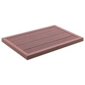 Braunes WPC-Solarduschbodenpaneel 101x63x5,5 cm von vidaXL, Pool- und Spa-Zubehör - Ref: Foro24-49065, Preis: 84,80 €, Rabatt: %