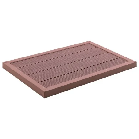 Braunes WPC-Solarduschbodenpaneel 101x63x5,5 cm von vidaXL, Pool- und Spa-Zubehör - Ref: Foro24-49065, Preis: 88,37 €, Rabatt: %