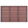 Braunes WPC-Solarduschbodenpaneel 101x63x5,5 cm von vidaXL, Pool- und Spa-Zubehör - Ref: Foro24-49065, Preis: 88,37 €, Rabatt: %