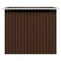 Caseta de almacenamiento jardín acero marrón 194x121x181 cm de vidaXL, Cobertizos - Ref: Foro24-47027, Precio: 191,29 €, Desc...