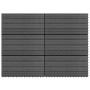 Fliesen 6 Einheiten WPC grau 1m² 60x30 cm von vidaXL, Böden und Teppiche - Ref: Foro24-49056, Preis: 66,79 €, Rabatt: %