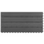 Baldosas 6 unidades WPC gris 1m² 60x30 cm de vidaXL, Suelos y moquetas - Ref: Foro24-49056, Precio: 68,64 €, Descuento: %