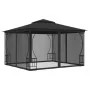 Pavillon mit anthrazitgrauen Netzen 300x300x265 cm von vidaXL, Zelte und Pavillons - Ref: Foro24-48597, Preis: 285,31 €, Raba...