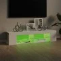 TV-Schrank mit strahlend weißen LED-Leuchten 135x39x30 cm von vidaXL, TV-Möbel - Ref: Foro24-804235, Preis: 77,00 €, Rabatt: %
