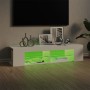 TV-Schrank mit strahlend weißen LED-Leuchten 135x39x30 cm von vidaXL, TV-Möbel - Ref: Foro24-804235, Preis: 78,01 €, Rabatt: %