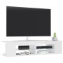 TV-Schrank mit strahlend weißen LED-Leuchten 135x39x30 cm von vidaXL, TV-Möbel - Ref: Foro24-804235, Preis: 78,01 €, Rabatt: %
