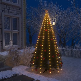 Red de luces de árbol de Navidad con 250 LEDs 250 cm