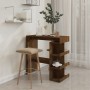 Stehtisch mit Regal aus geräucherter Eiche 100x50x101,5 cm von vidaXL, Küchen- und Esstische - Ref: Foro24-812960, Preis: 82,...