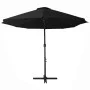 Sonnenschirm mit schwarzer Aluminiumstange 460x270 cm von vidaXL, Sonnenschirme - Ref: Foro24-47302, Preis: 164,37 €, Rabatt: %