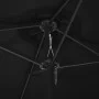 Garden umbrella with black aluminum pole 460x270 cm by vidaXL, Umbrellas - Ref: Foro24-47302, Price: 164,37 €, Discount: %