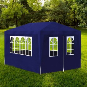 Carpa para fiestas azul 3x4 m